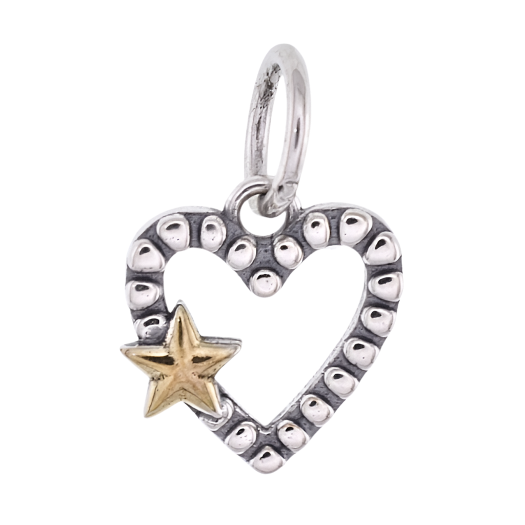 CP5250 Mini Star Heart Charm