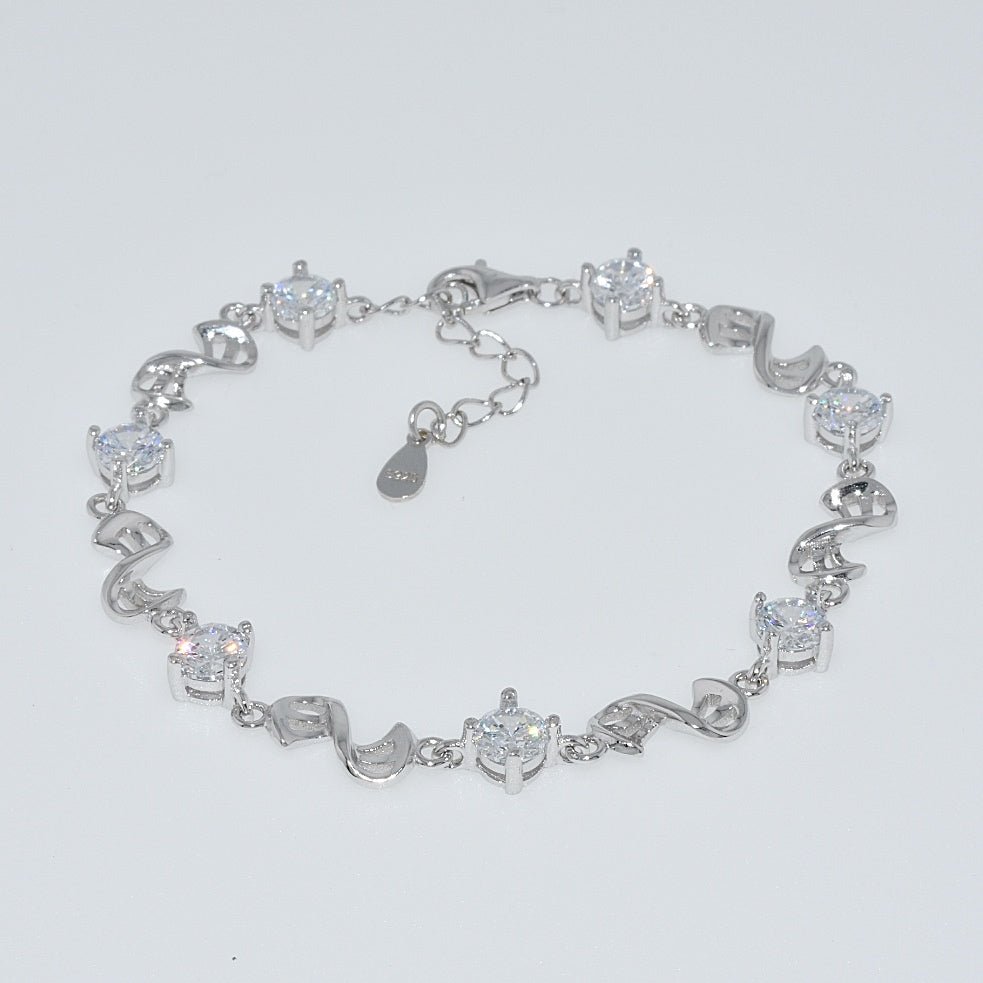 B1006 CZ Bracelet - Selah925.com