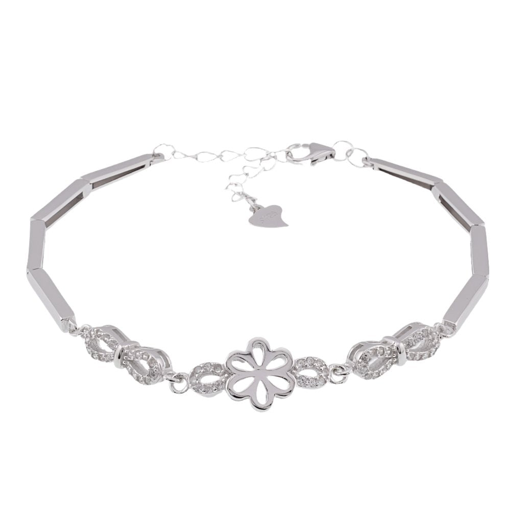 B2021 Elegant Flower Bracelet - Selah925.com