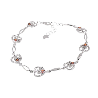 B2022 Heart Bracelet - Selah925.com