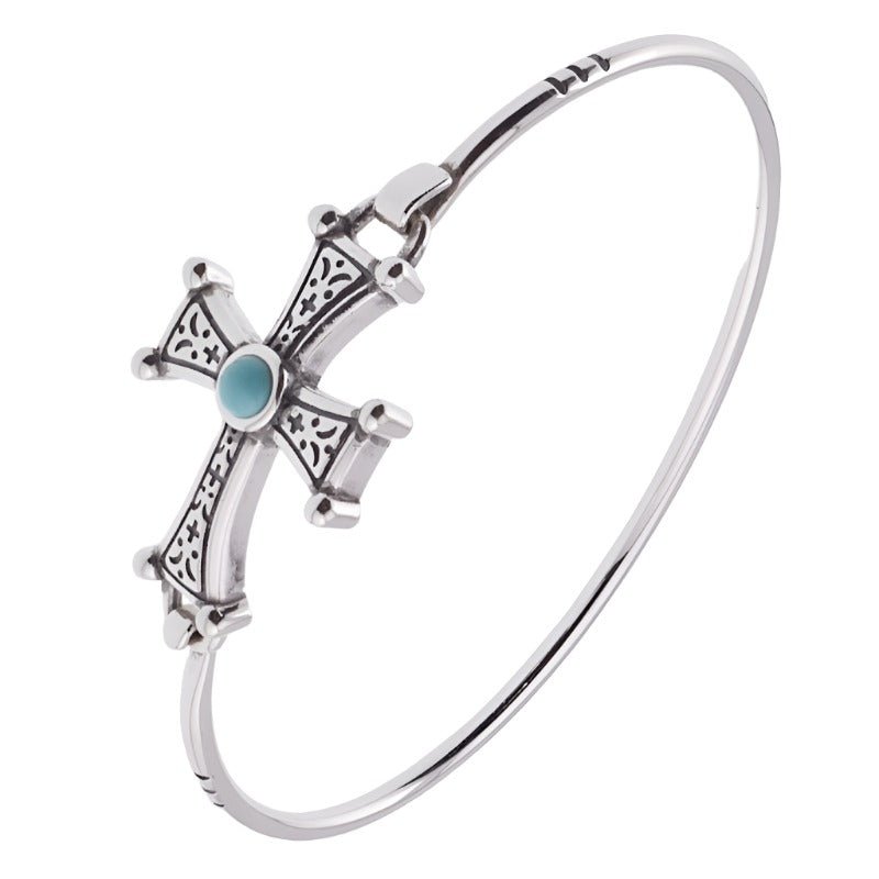 B5006 Cross Bracelet - Selah925.com