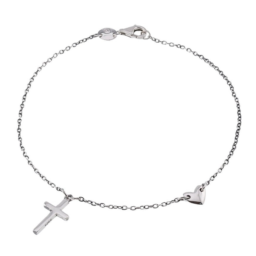 B5011 Cross Bracelet - Selah925.com