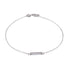 B5018 Plate Rhodium Bracelet - Selah925.com