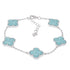 B6000 Tianhe Clover Bracelet - Selah925.com