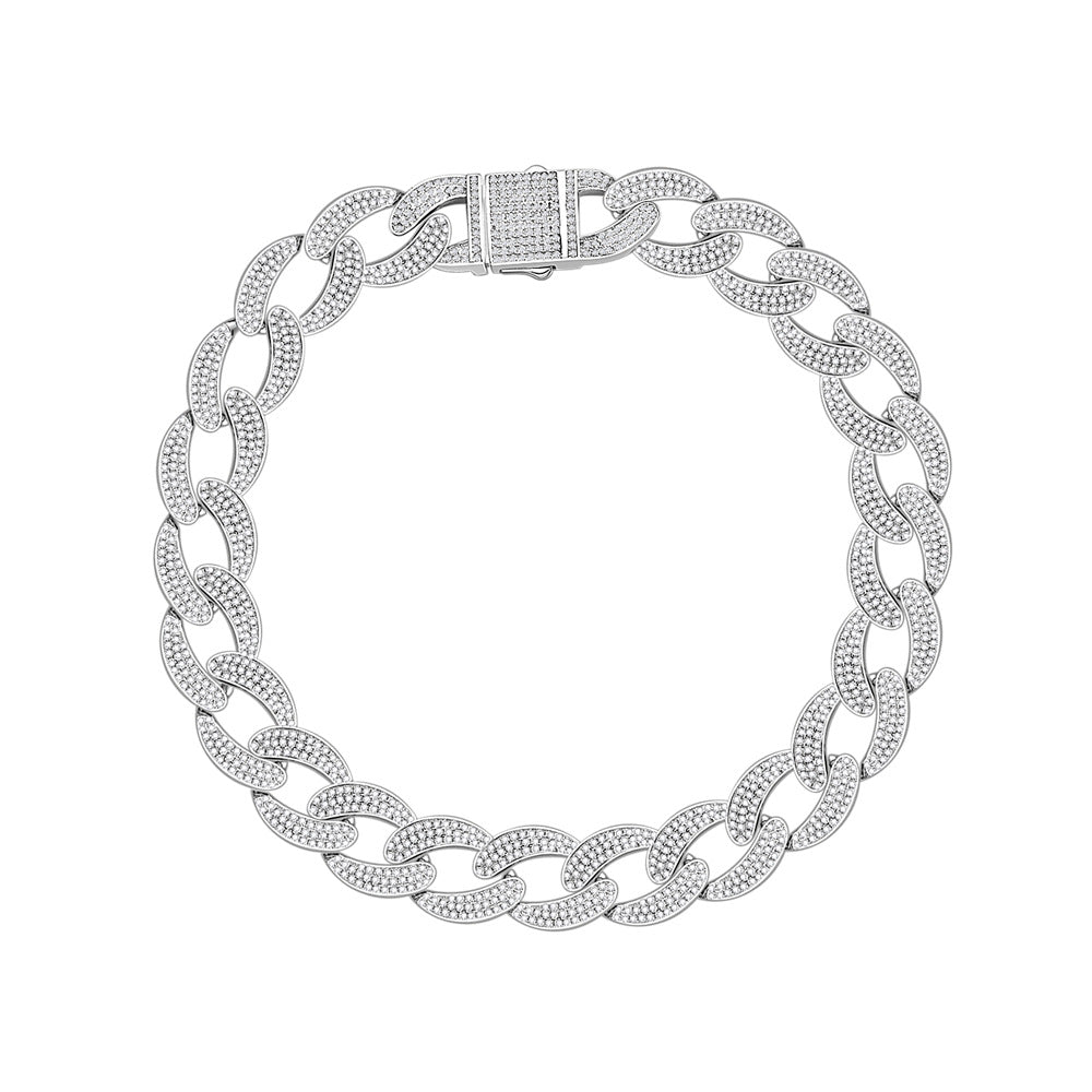 B8001 CZ Bracelet 7.5in - Selah925.com