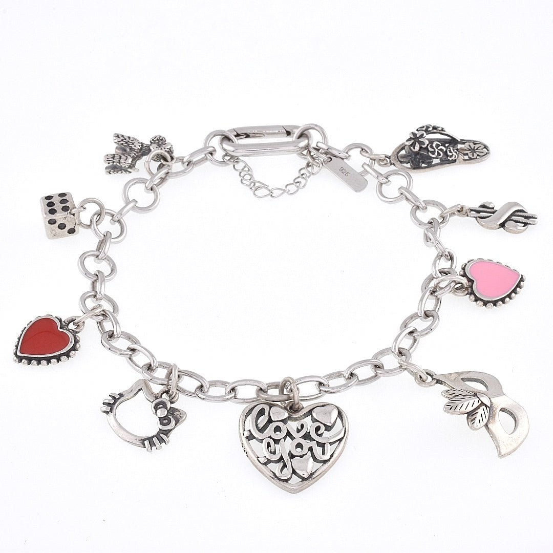 BC2011 Bracelet With Charms - Selah925.com