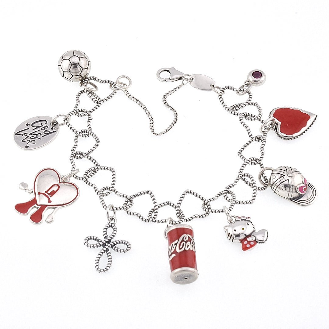 BC2012 Heart Bracelet - Selah925.com