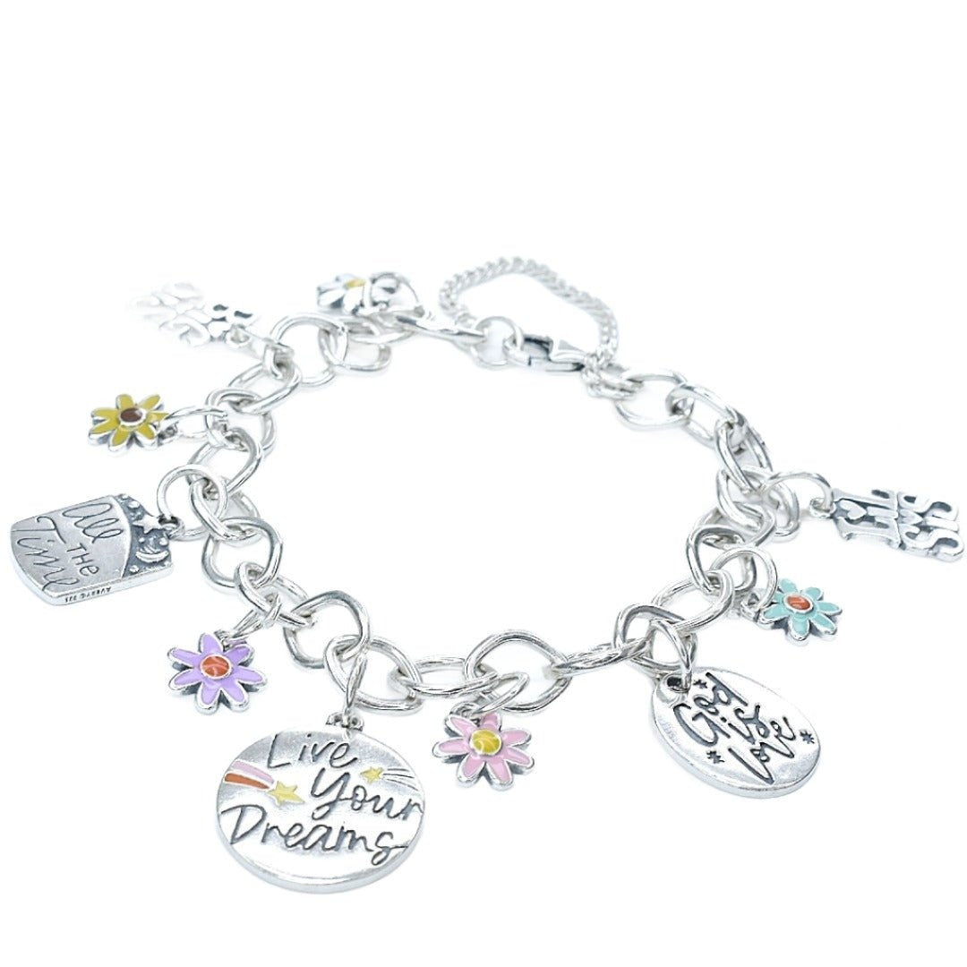 BC5000 Bracelet With Charms - Selah925.com