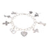 BC5001 Heart Bracelet with Charms - Selah925.com