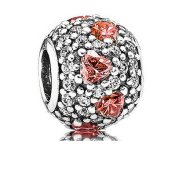 C8156 Orange Cz Charm - Selah925.com