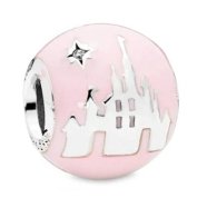 C8222 Pink Castle Charm - Selah925.com