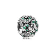 C8267 M Green Cz Charm - Selah925.com