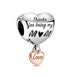 C8280 Thanks for Being My Mom charm - Selah925.com