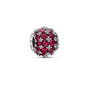 C8382 Red CZ Charm - Selah925.com