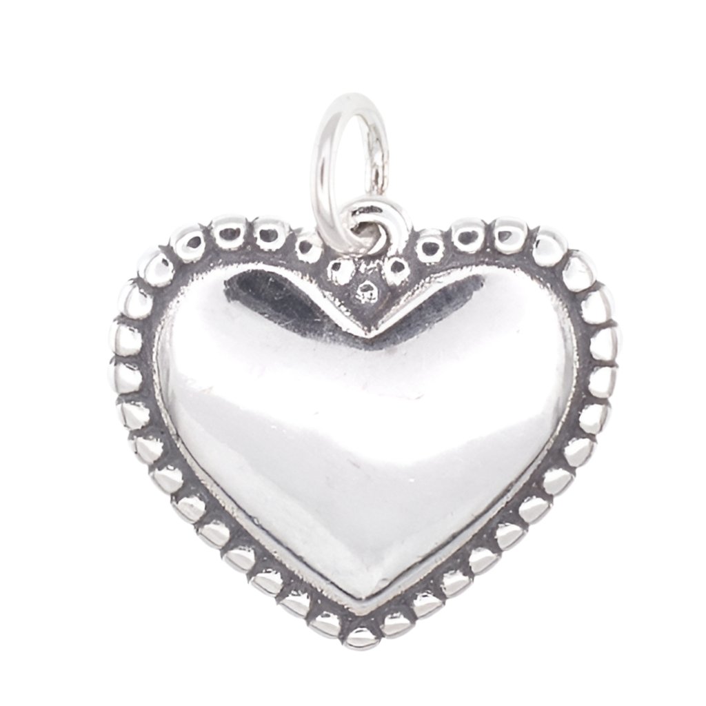 CP2027 Heart Charm - Selah925.com