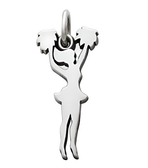 CP2063 Cheerleader Charm - Selah925.com