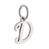 CP2066 Letter Charm d - Selah925.com