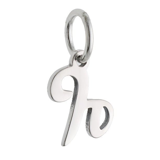 CP2066 Letter Charm h - Selah925.com