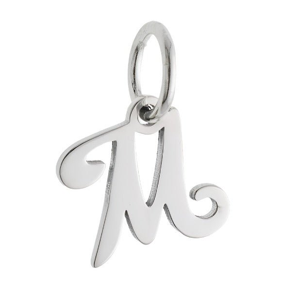 CP2066 Letter Charm m - Selah925.com