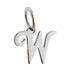 CP2066 Letter Charm Rhodium w - Selah925.com