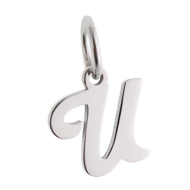 CP2066 Letter Charm u - Selah925.com