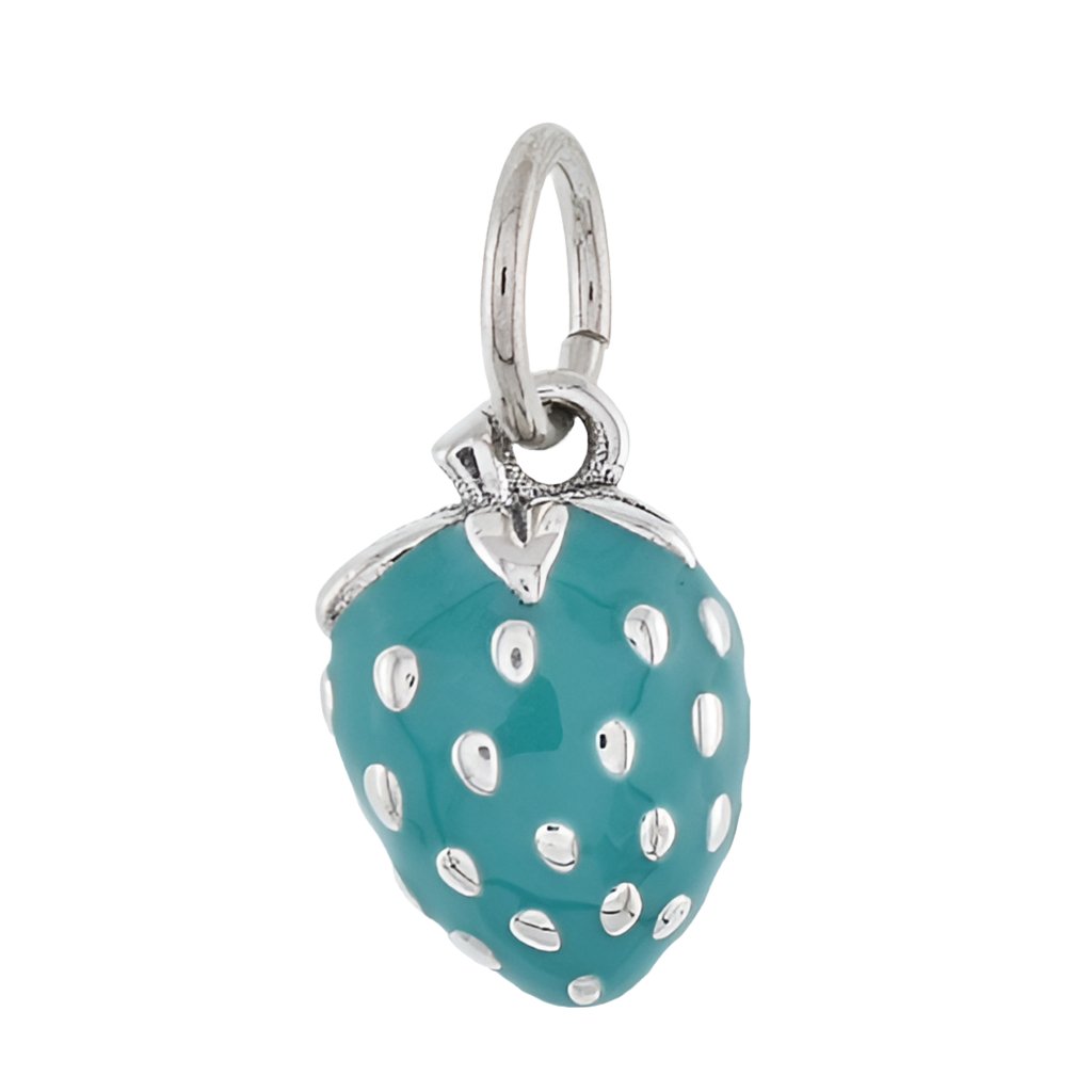 CP2073 Green Strawberry Charm - Selah925.com