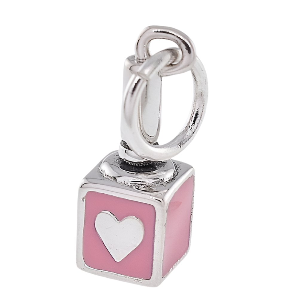 CP2105 Pink Nail Polish Charm - Selah925.com