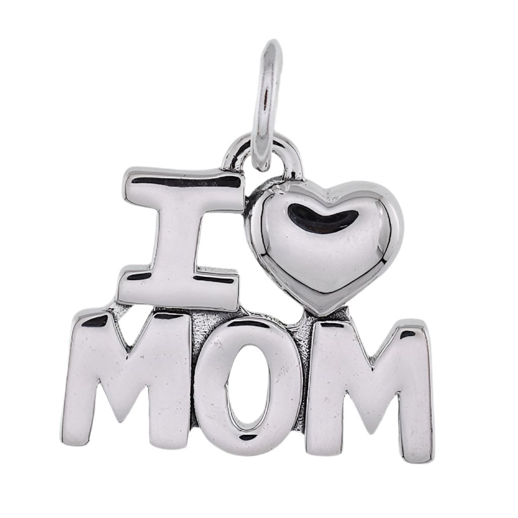 CP2108 I Love Mom Charm - Selah925.com