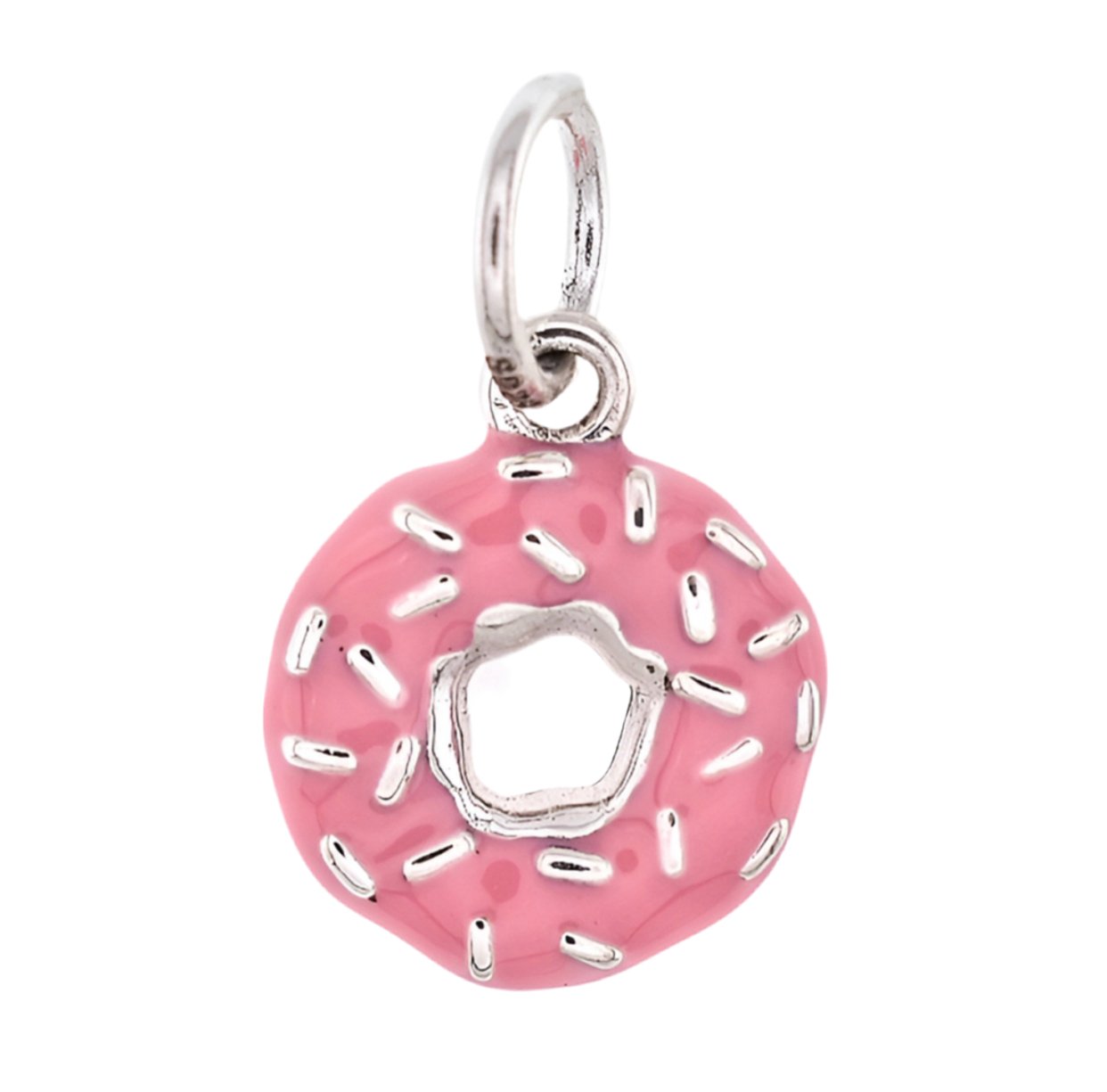 CP2134 Red Donut Charm - Selah925.com