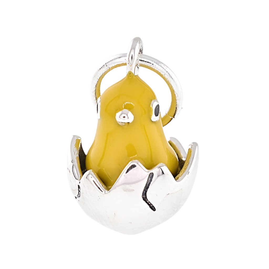 CP2154 Yellow Bird Charm - Selah925.com