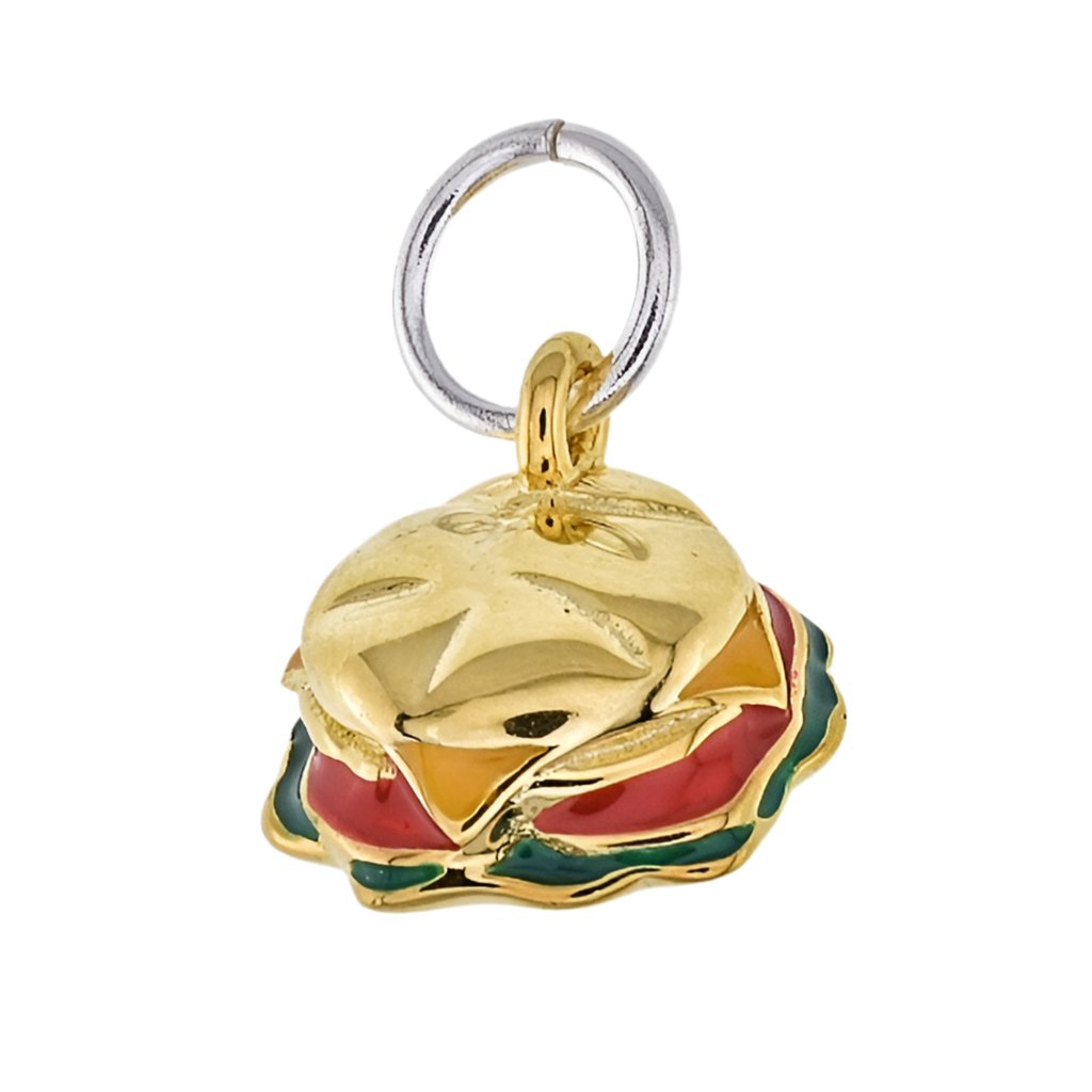 CP2190 Cheese Burger Charm - Selah925.com