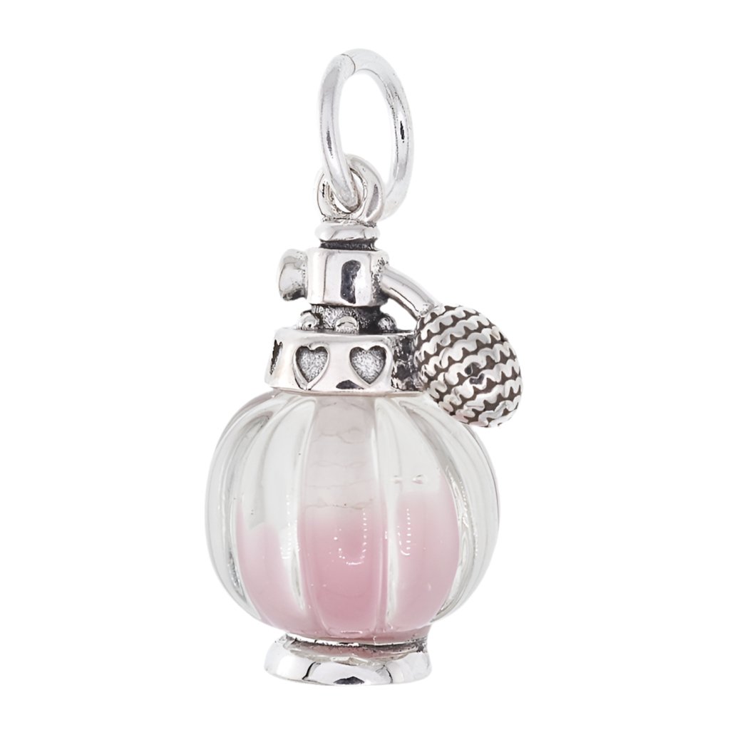 CP2199 Pink Perfume Glass Charm - Selah925.com