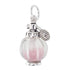 CP2199 Pink Perfume Glass Charm - Selah925.com