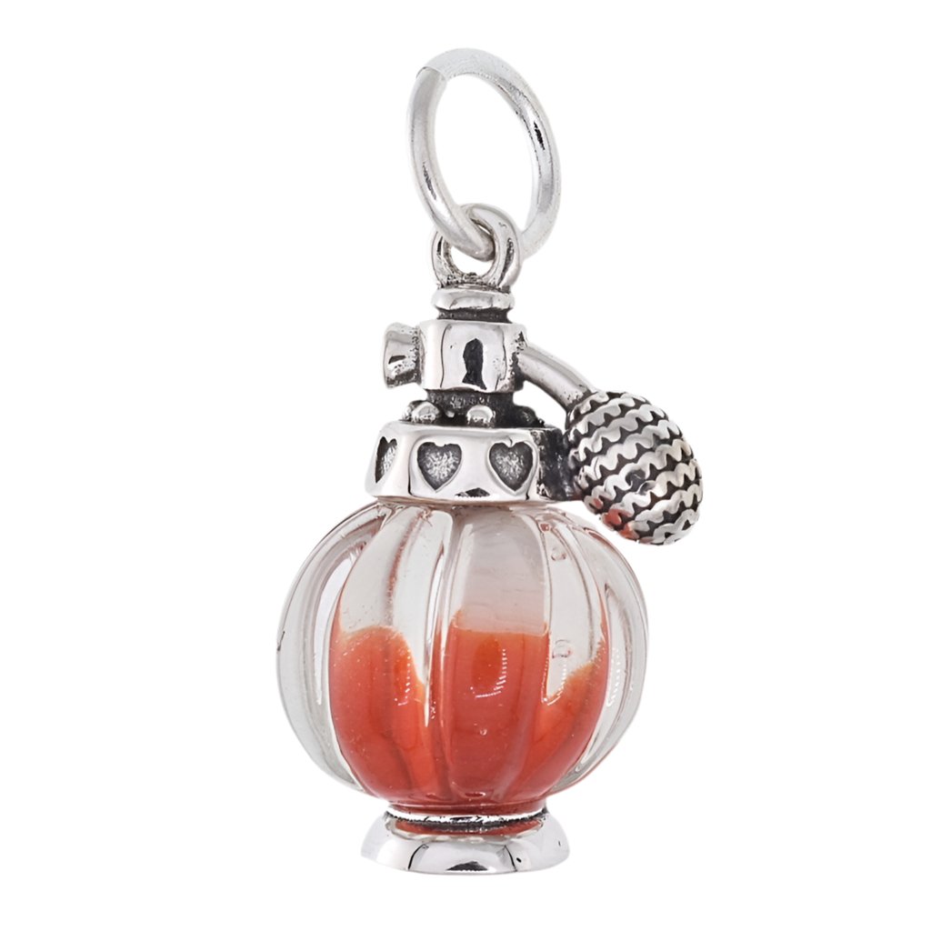 CP2199 Red Perfume Glass Charm - Selah925.com