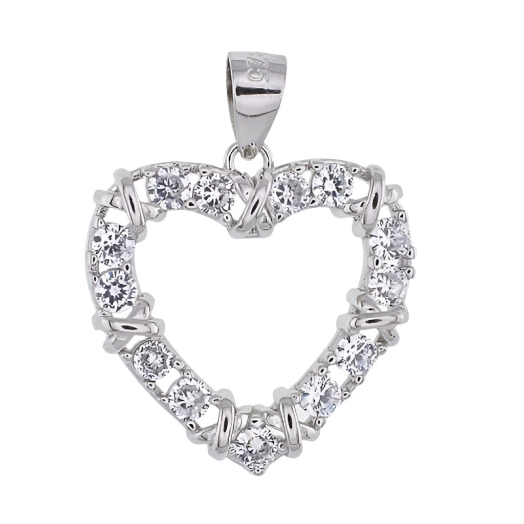 CP3033 Heart Pendant - Selah925.com