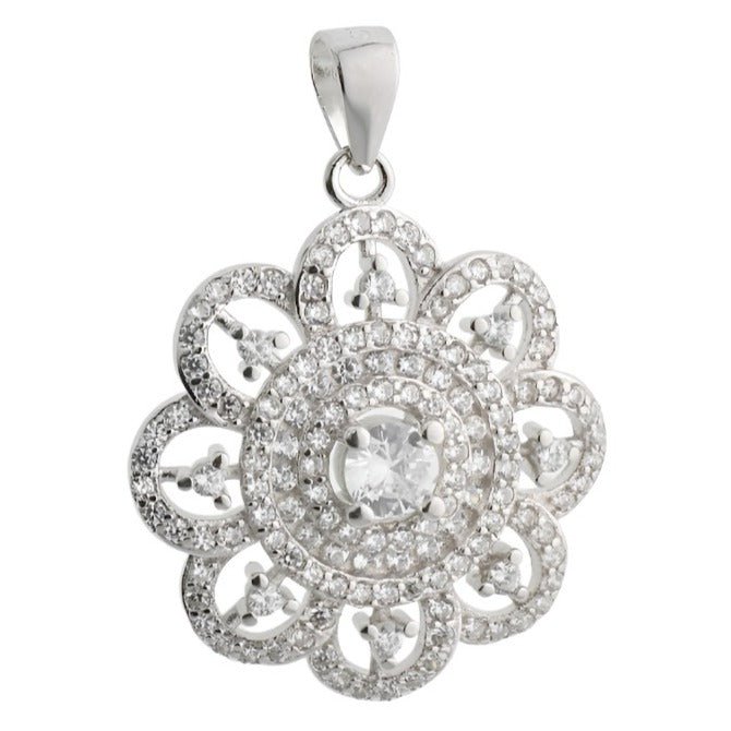 CP3039 Flower Pendant - Selah925.com