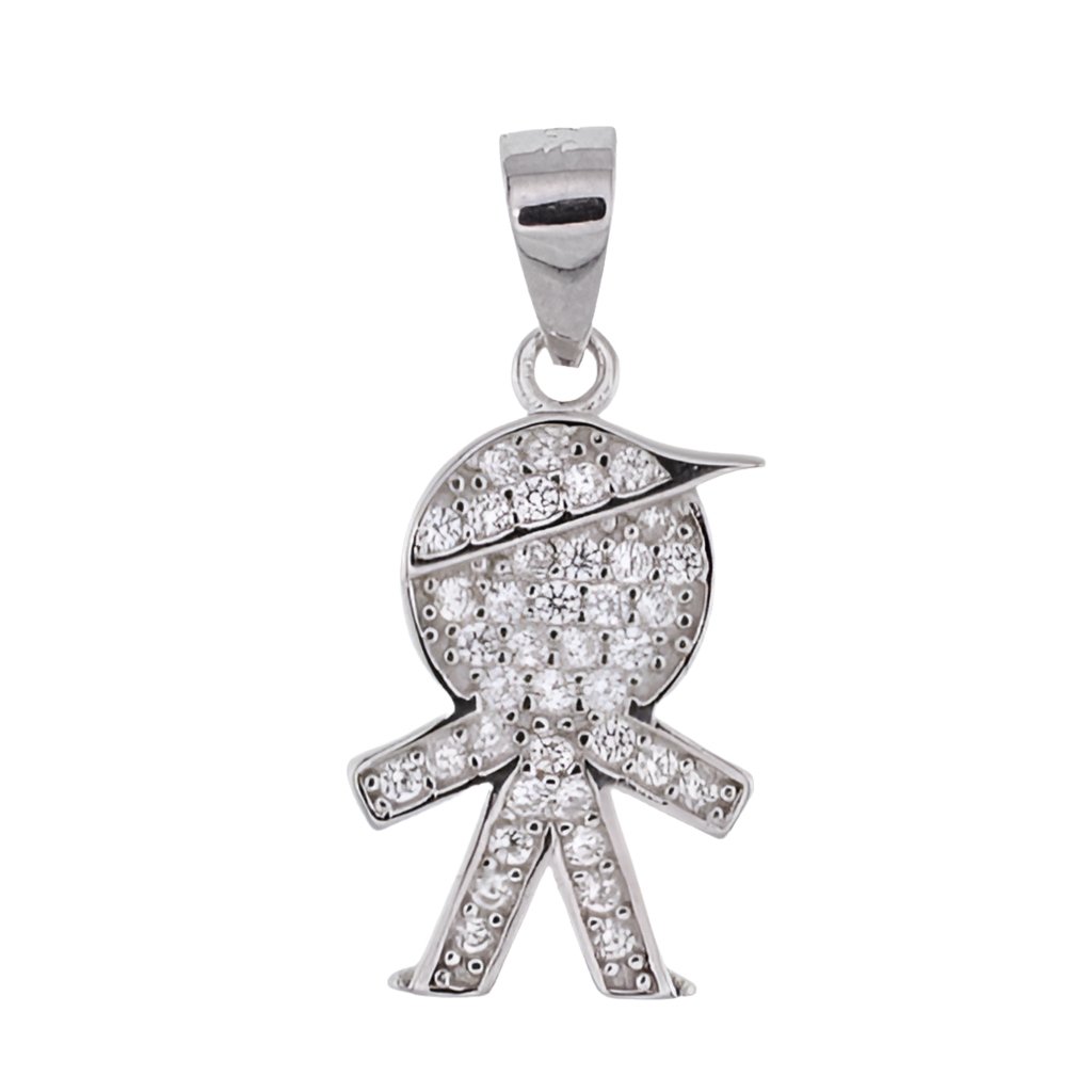 CP3046 Boy Pendant - Selah925.com