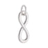 CP3055 Infinity Rhodium Charm - Selah925.com