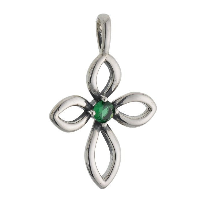 CP3060 Green Stone pendant - Selah925.com