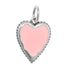 CP3062 Pink Heart Charm - Selah925.com