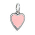 CP3063 Pink Mini Heart Charm - Selah925.com