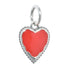 CP3063 Red Mini Heart Charm - Selah925.com