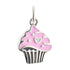 CP3071 Pink Cupcake Charm - Selah925.com