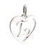 CP3074 Letter L Heart Charm - Selah925.com