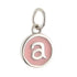 CP3080 A Pink Circle Letter Charm - Selah925.com