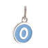 CP3080 O Blue Circle Letter Charm - Selah925.com