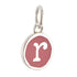 CP3080 R Red Circle Letter Charm - Selah925.com