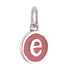 CP3080 Red Circle Letter E Charm - Selah925.com