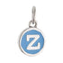 CP3080 Z Blue Circle Letter Charm - Selah925.com