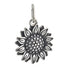 CP4007 Silver Sunflower Charm - www.Selah925.com